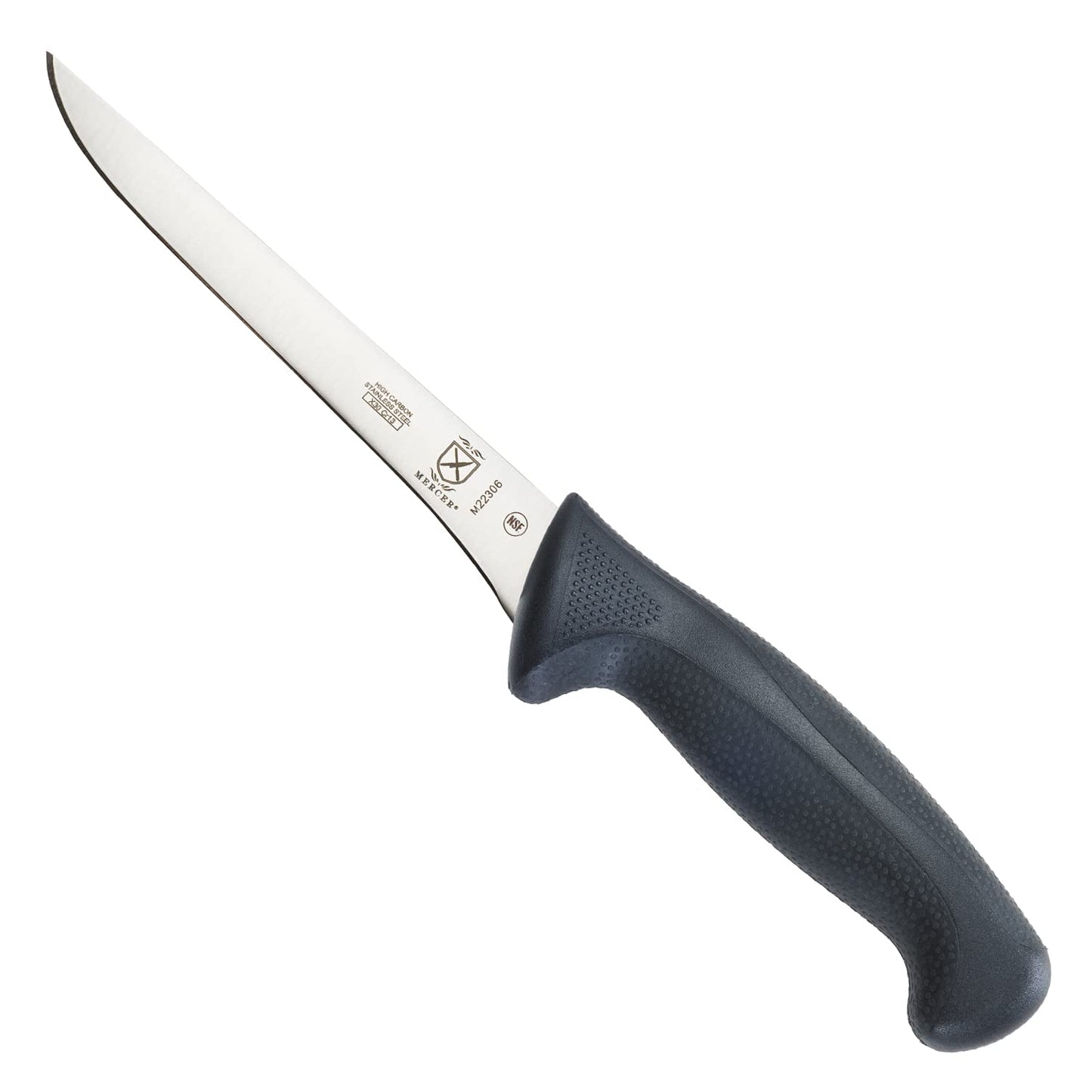 Mercer Culinary M22508 Millennia Black Handle, 8-Inch Wavy Edge, Bread Knife