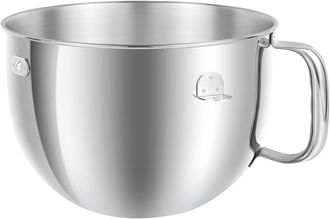 adwrparts 6QT Mixer Bowl for KitchenAid 6QT Bowl Lift Stand Mixers