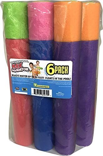 6-Pack Water Blaster Set, Multicolor (8027H-6)