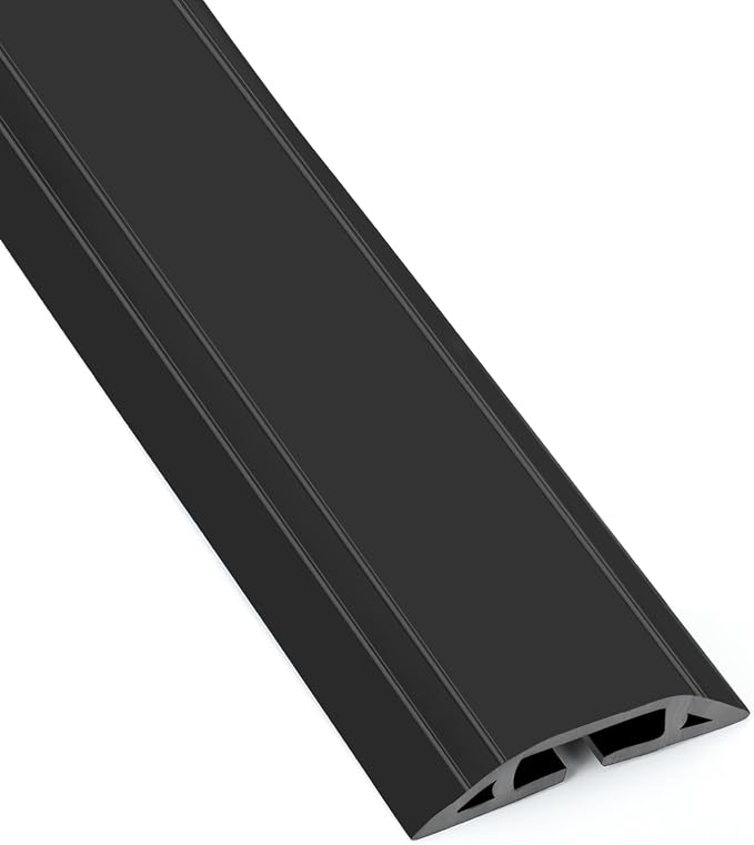 Eapele 6.5 ft Floor Cord Cover Heavy Duty Cable Protector, Prevent Trip Hazard