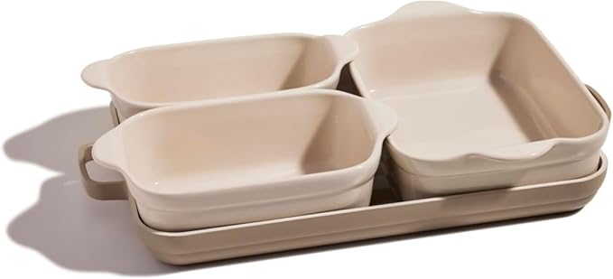 Our Place Bakeware Set, 5-Piece Nonstick Ceramic Bakeware & Griddle Pan
