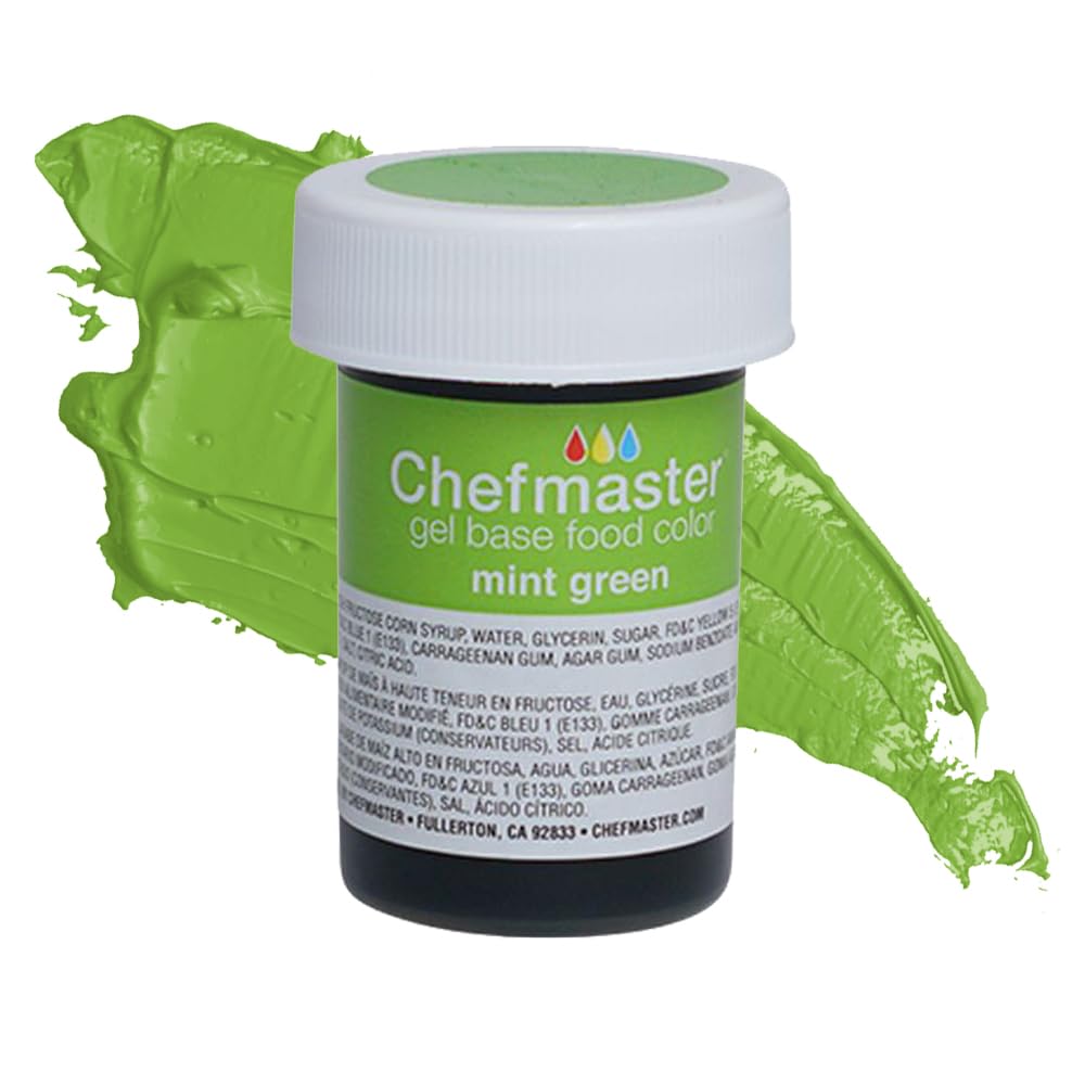 Chefmaster Lemon Yellow Gel Food Coloring | Vibrant Color | Professional-Grade Dye for Icing, Frosting, Fondant | Baking & Decorating | Fade-Resistant | Easy-to-Use | Made in USA | 1 oz
