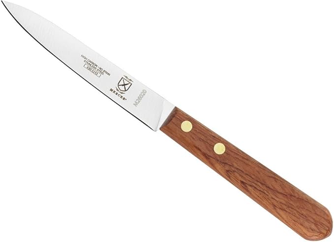 Mercer Culinary Praxis Chef Knife with Rosewood Handle, 8 Inch, Wood