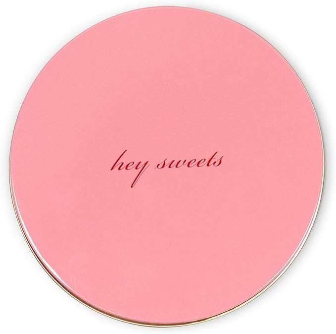 kate spade new york Round Cookie Tin Set of 3, Hey Sweets