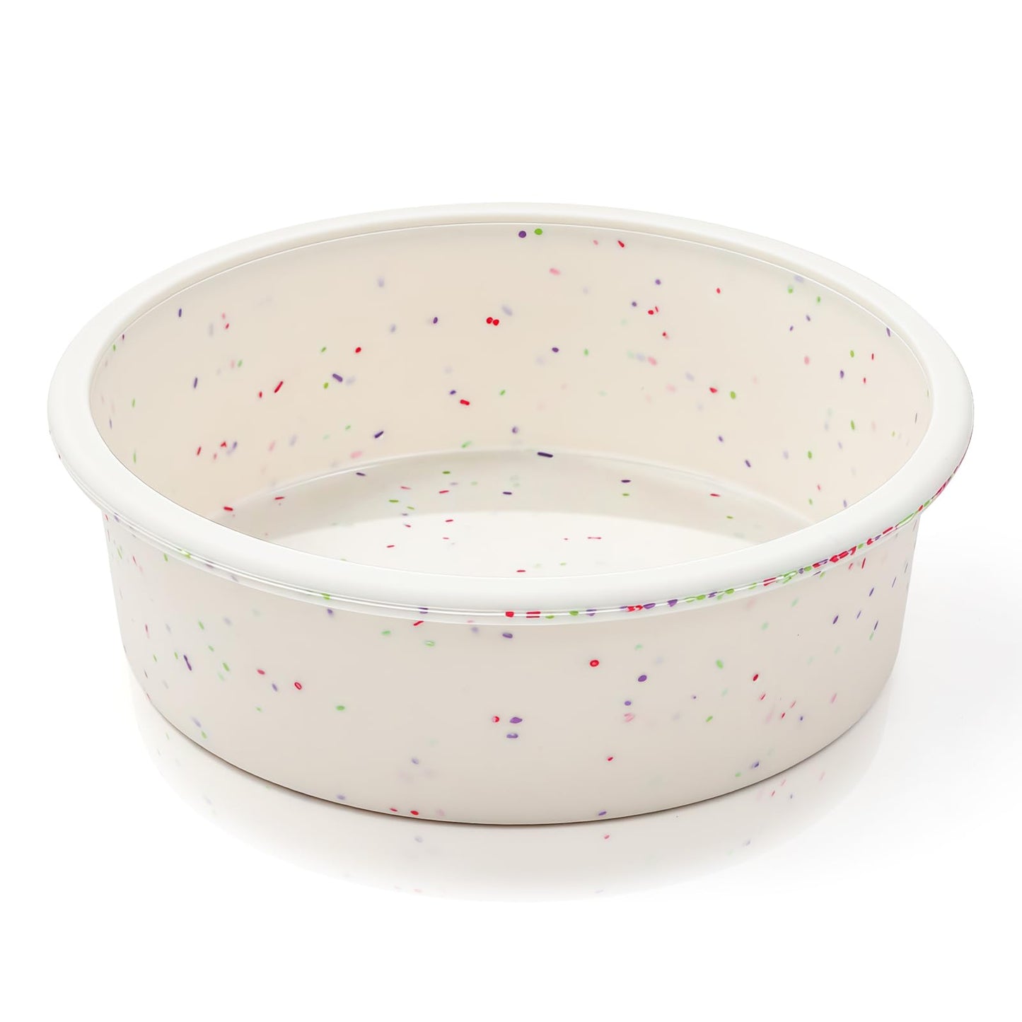 Vinino 10 Inch Round Cake Pan with Stainless Steel Frame