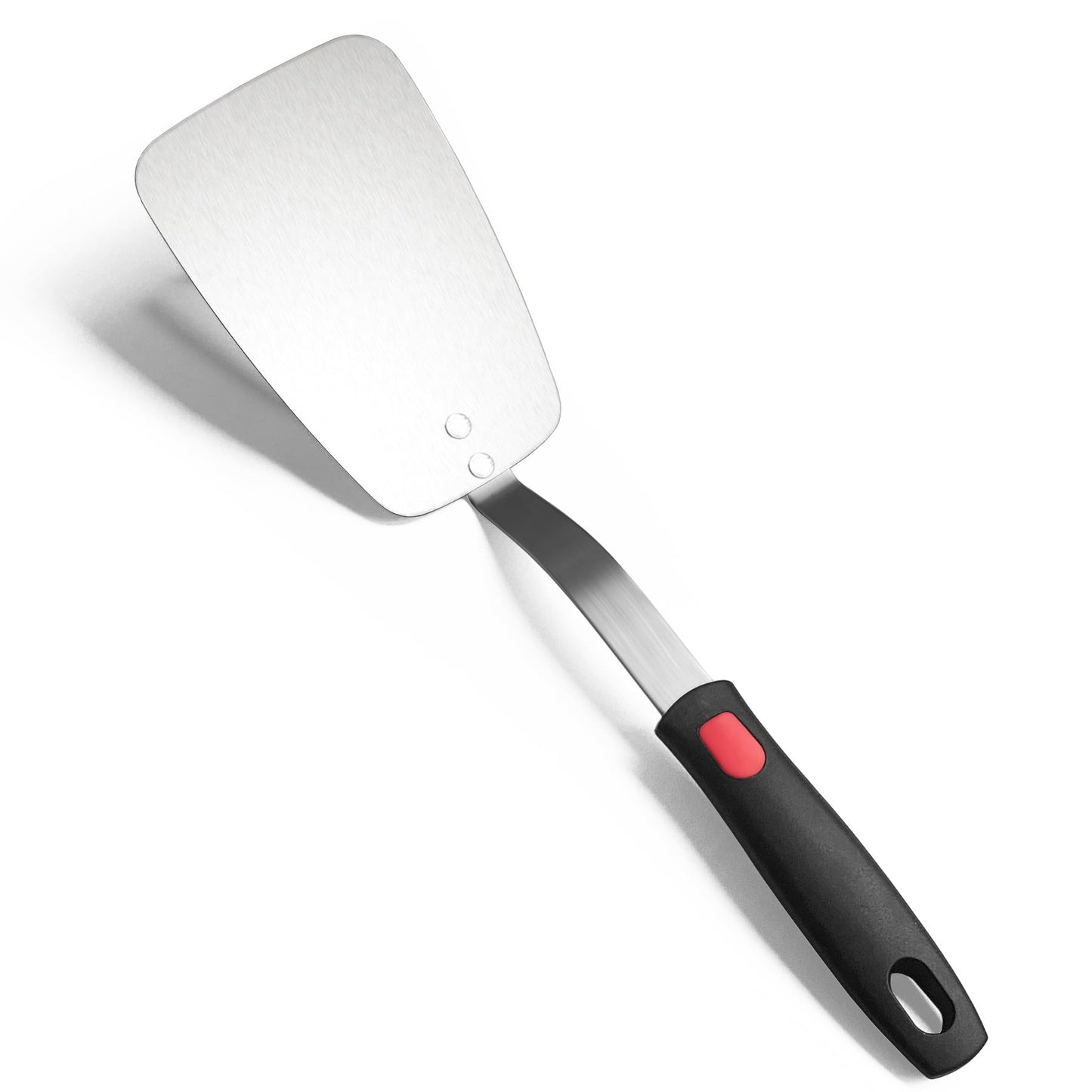 Stainless Steel Flexible Spatula, Thin Metal Turner Set, 2Pack(S+XL) Solid