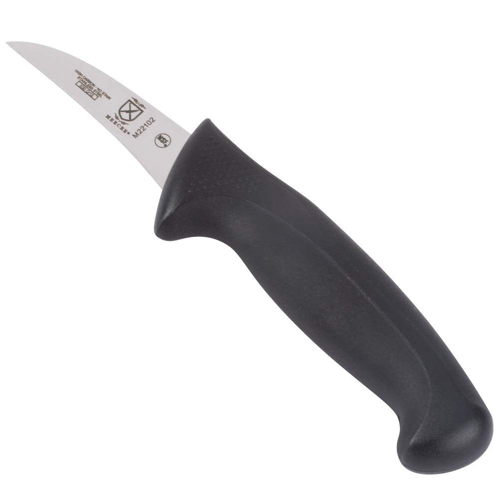 Mercer Culinary M22508 Millennia Black Handle, 8-Inch Wavy Edge, Bread Knife
