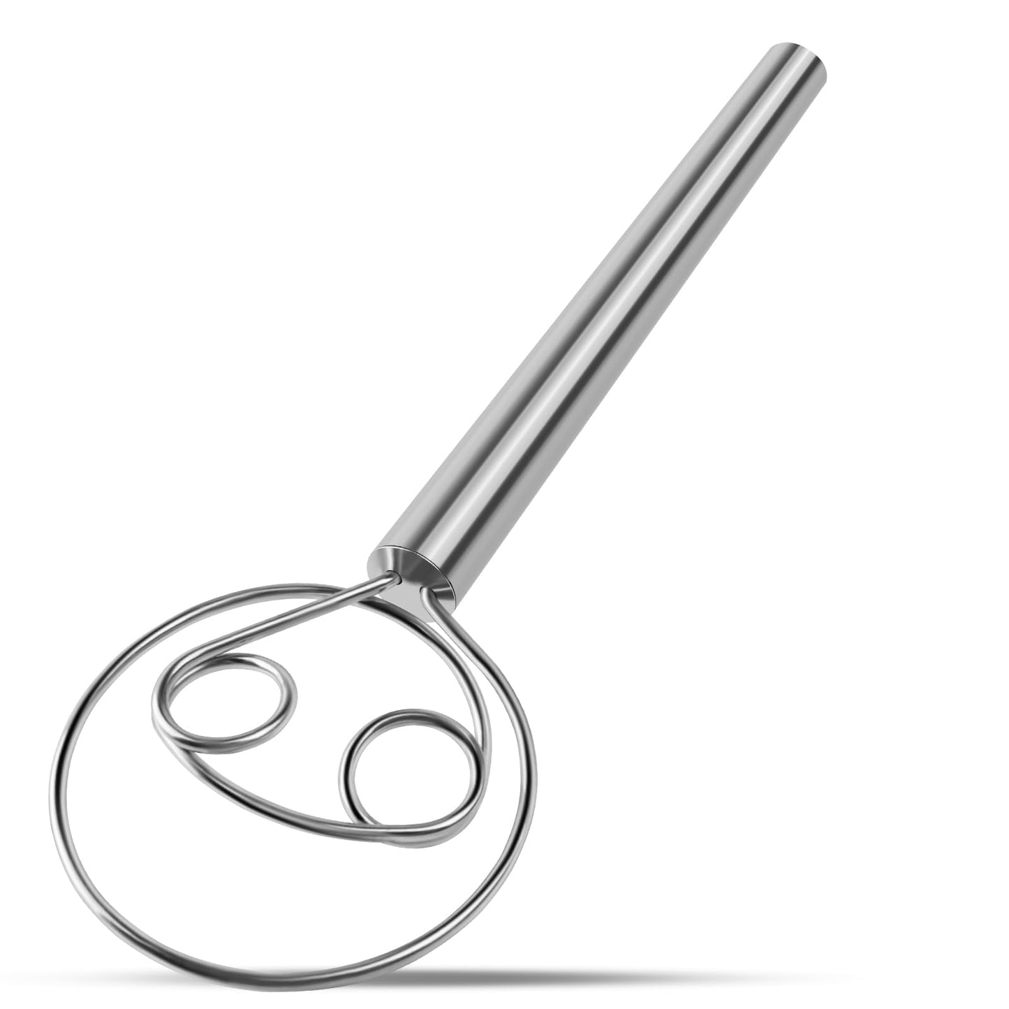 Agttete Danish Dough Whisk Stainless Steel for Sourdough Bread Baking