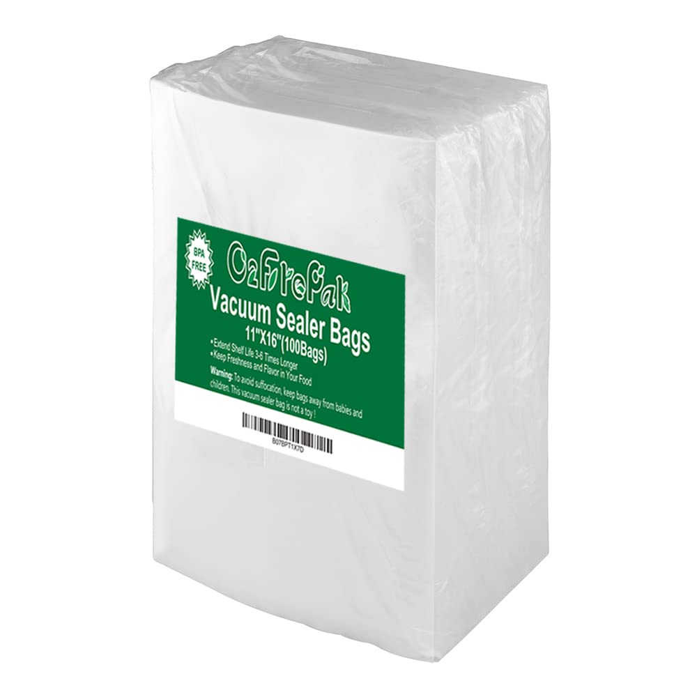 O2frepak Quart 8"x12" Vacuum Sealer Bags 400ct for Food Storage