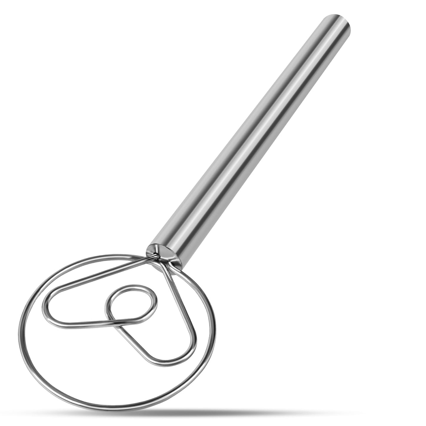 Agttete Danish Dough Whisk Stainless Steel for Sourdough Bread Baking