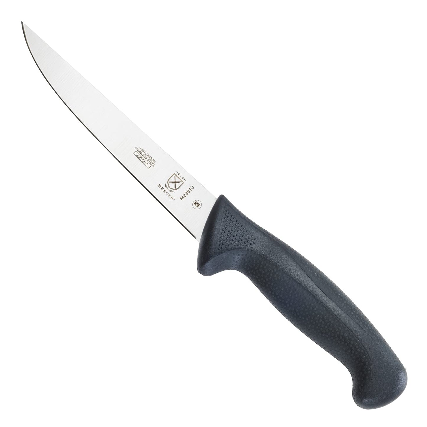 Mercer Culinary M22508 Millennia Black Handle, 8-Inch Wavy Edge, Bread Knife