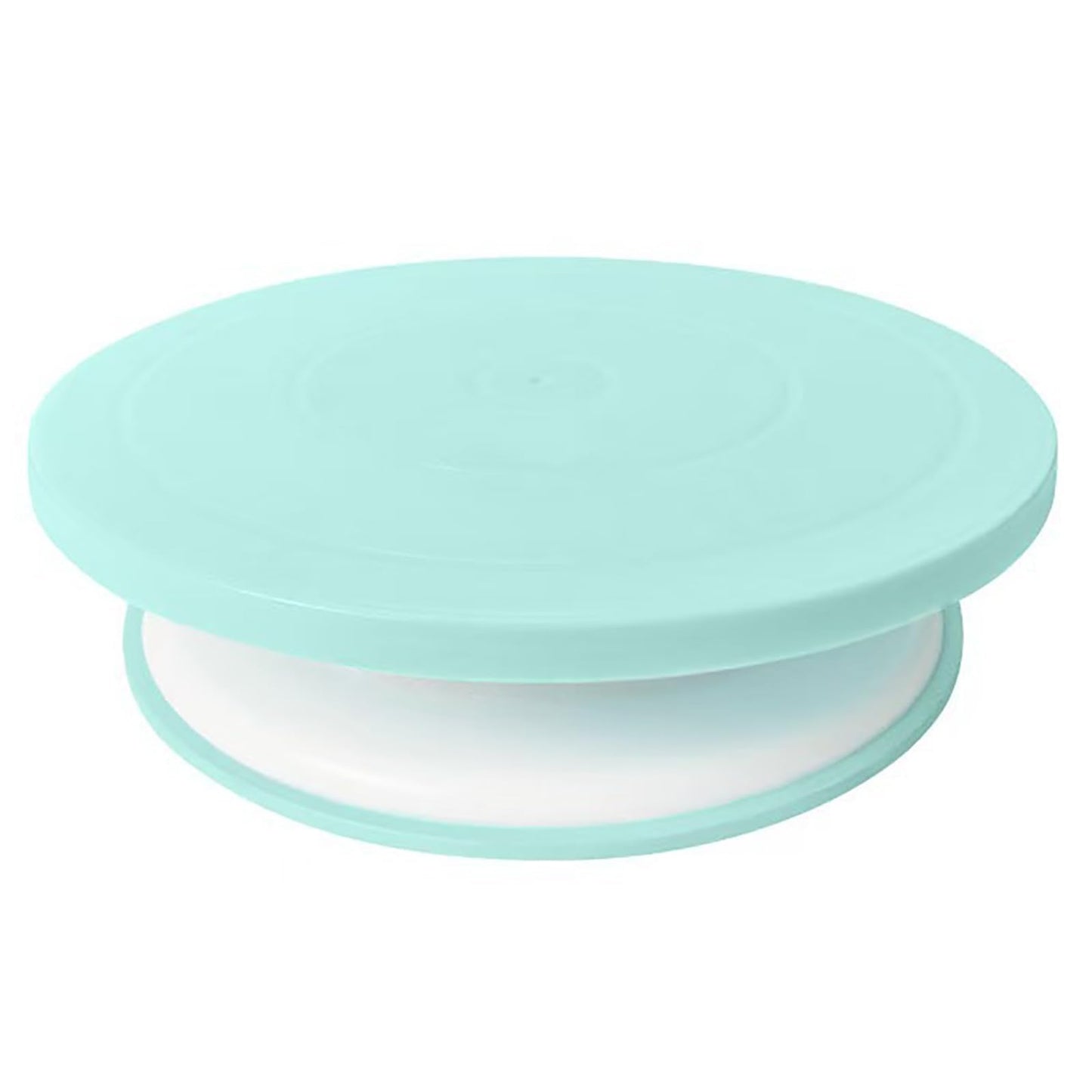 OZXNO Cake Decorating Turntable 11 Inch Cake Turntable Anti-Slip Rotating Cake Stand for Decorating(1pcs Black)