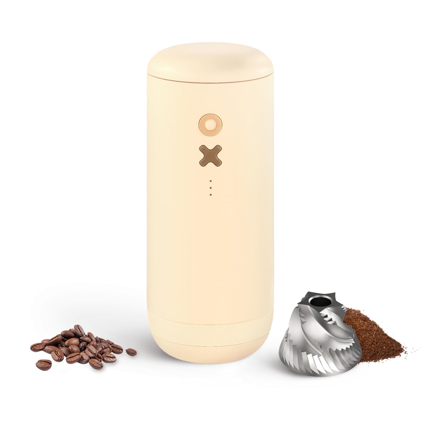Nuttii&Timemore OX Burr Portable Coffee Grinder Electric Quiet Conical Burr