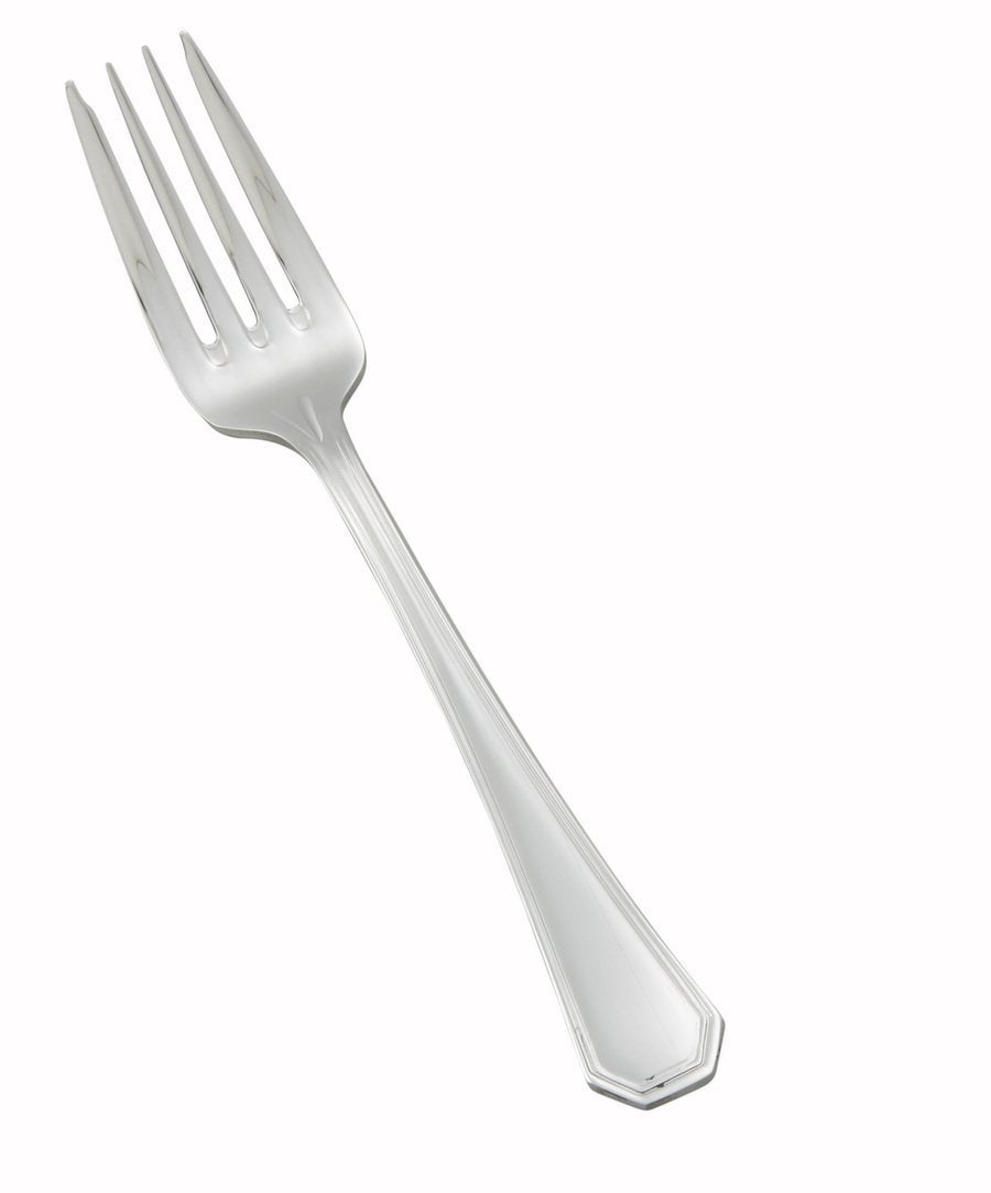 Winco 8 3/4" Silver Victoria Stainless Steel Tablespoon (Set of 12)