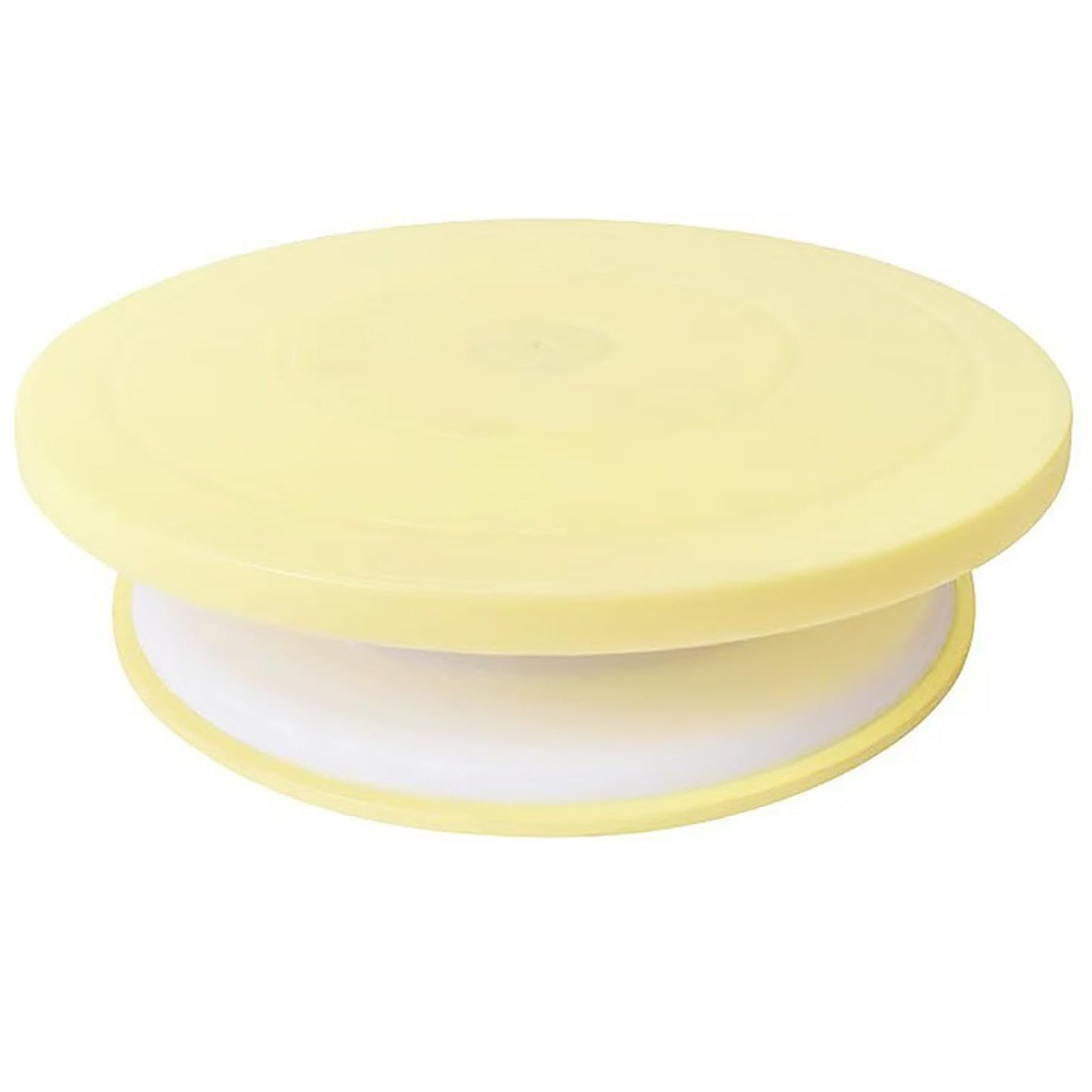 OZXNO Cake Decorating Turntable 11 Inch Cake Turntable Anti-Slip Rotating Cake Stand for Decorating(1pcs Black)
