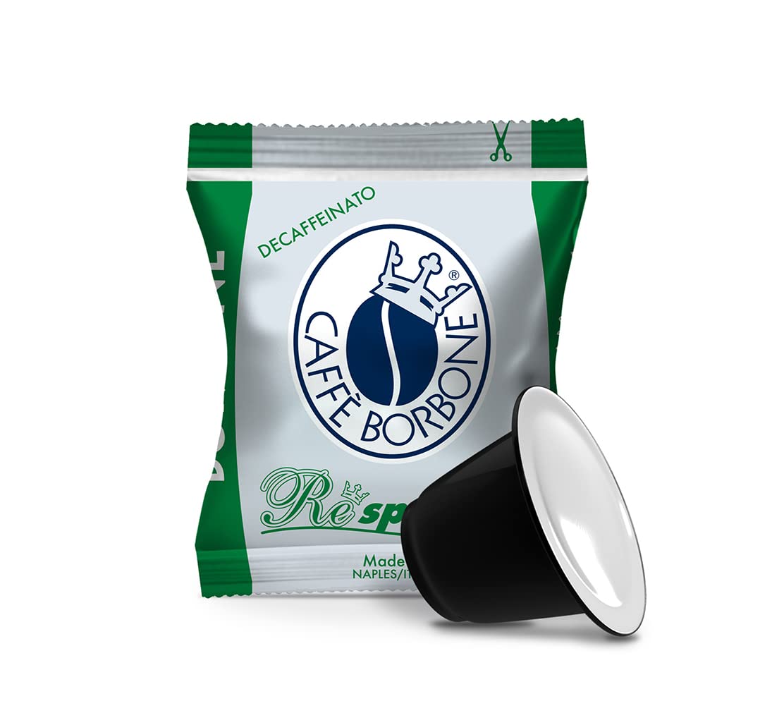 Caffè Borbone Coffee Capsules, Blue Blend, Medium Roast, 50 Count, Compatible with Nespresso, Made in Italy