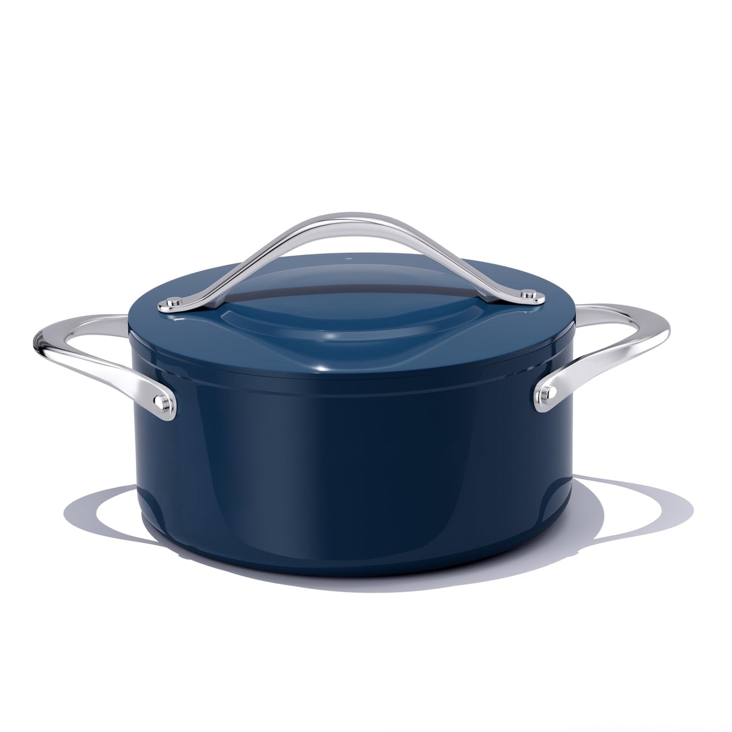 CookinCraze Ceramic Dutch Oven with Lid, 4.5 QT Nonstick Pot for Baking