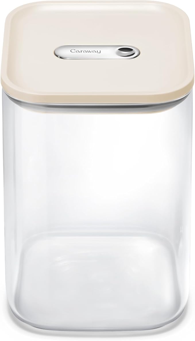 Caraway 4 qt Glass Airtight Food Storage Container with Lid