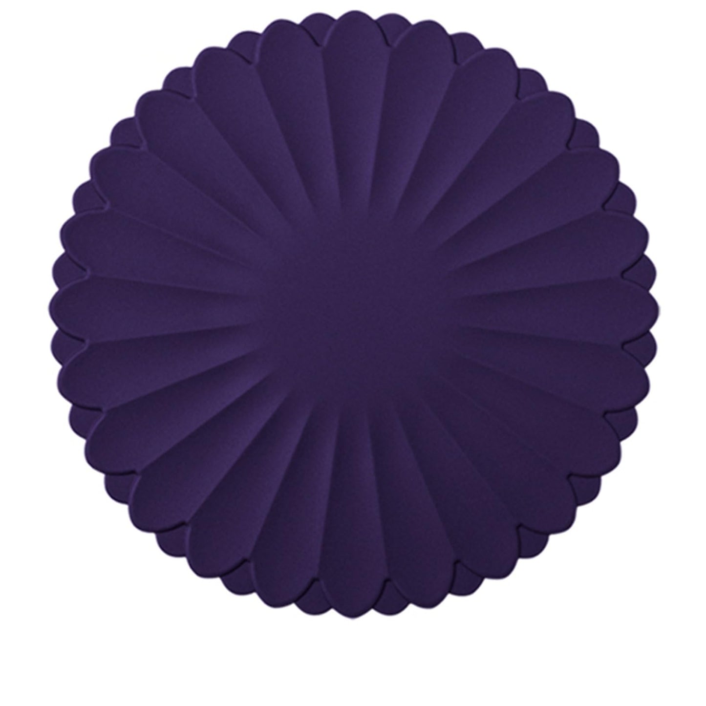 Heat-Resistant Silicone Trivet Mats, Non-Slip Hot Plate Holder for Kitchen Countertops & Dining Table, Reusable Pot Holder Pad with Secure Grip, Dishwasher Safe (Sea Sky Blue, Diameter: 18cm/7.09")