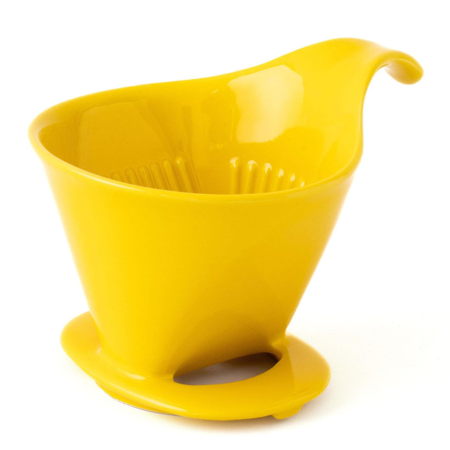 ZERO JAPAN - Bee House Pour Over Coffee Dripper - Ceramic Coffee Maker with Elegant Peek Hole, Drip Cone Brewer Coffee Gifts, Brewing Accessories - Noble Black, Standard Size