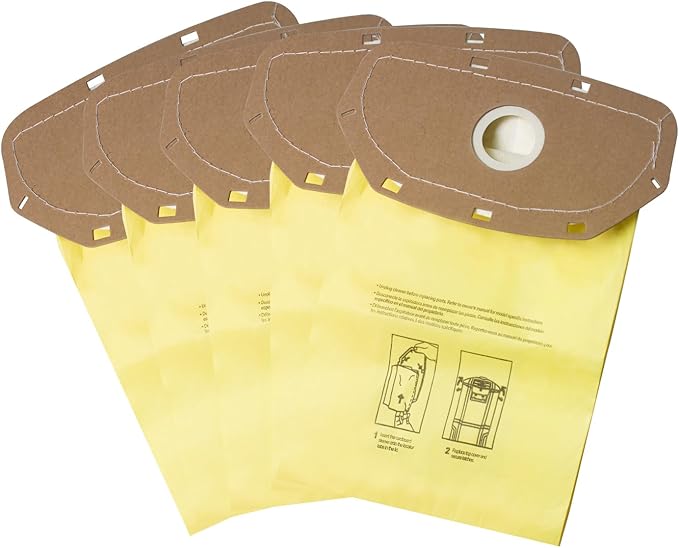 AH10232 Type CB1A Allergen Filtration Backpack Vacuum Bag Fit for Hoover Backpack Vacuum CH34006, CH93600, and CH93619 (10 Pack)
