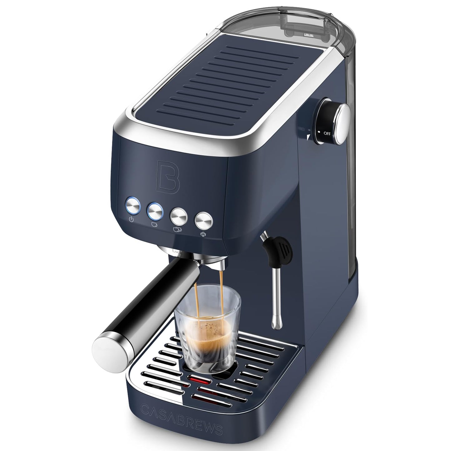 CASABREWS 3700 Essential Espresso Machine, Stainless Steel Espresso Maker