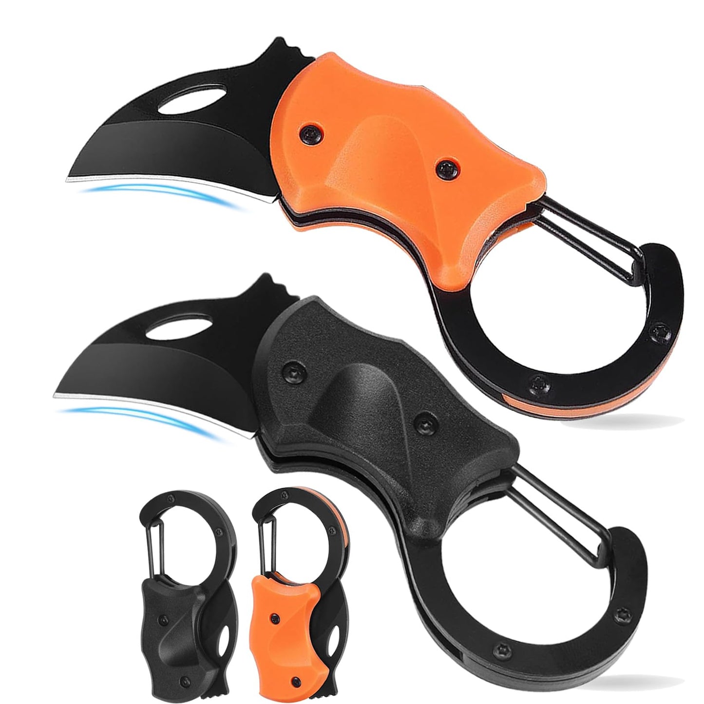EILIKS 2 Pack Small Pocket Knife Fathers Mothers Dad Mom Day Gifts for Men Women from Daughter Wife Husband Son, EDC Knives Anniversary Birthday for Him Her, Cool Gadgets Stocking Stuffers