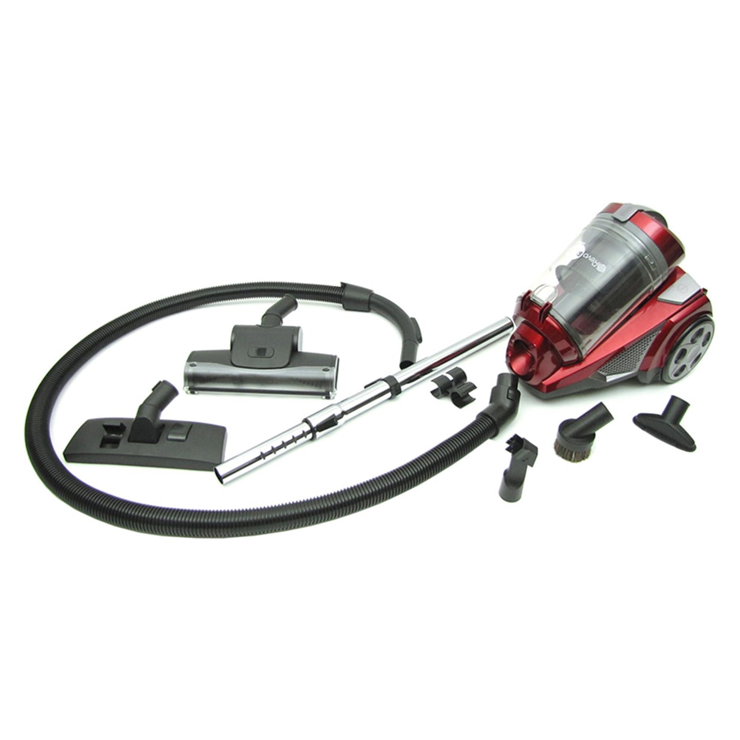 Atrix AHC-RR Revo Red Canister Vacuum Bagless