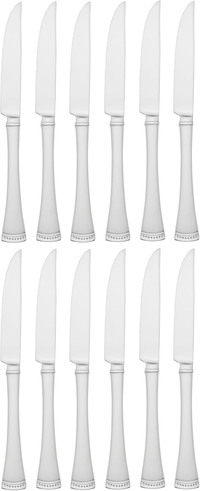Lenox Portola Steak Knives Silverware Set for 12, Flatware