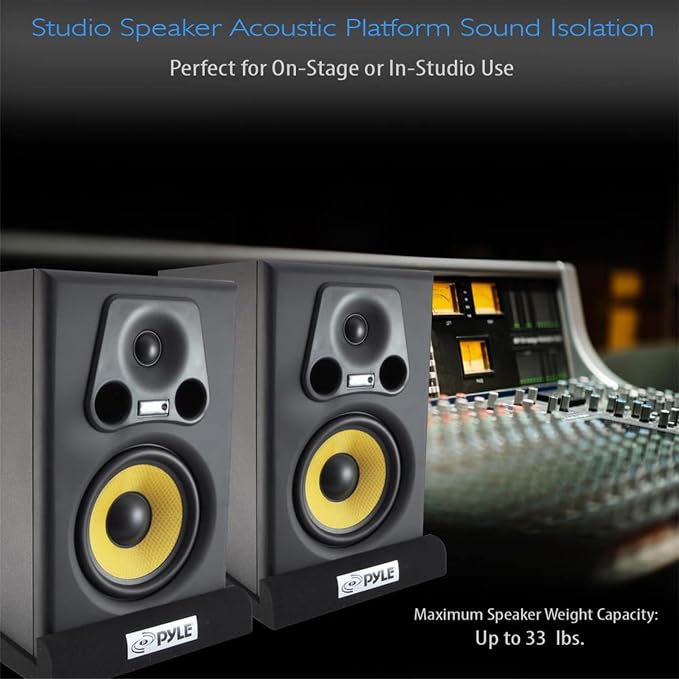 Pyle Sound Dampening Speaker Riser Foam