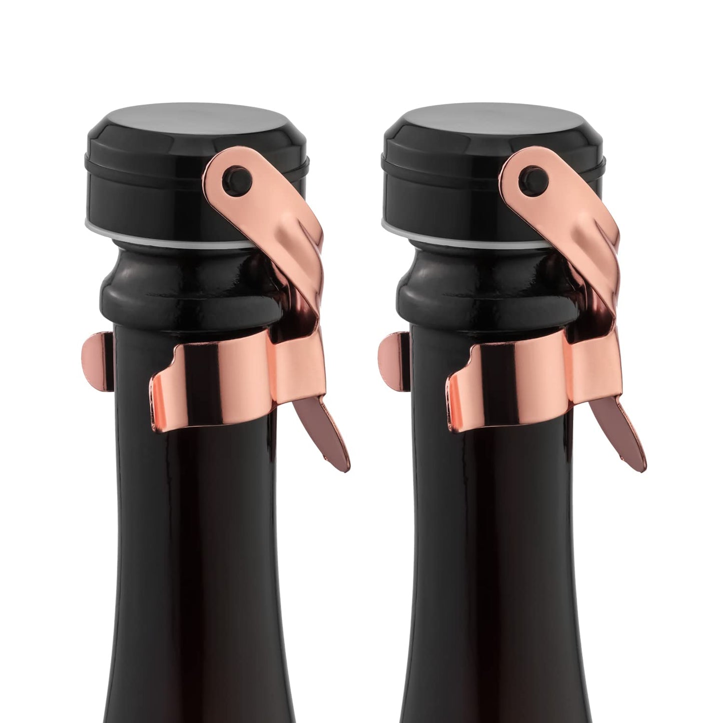 WOTOR Champagne & Wine Bottle Stoppers, Champagne Cork, 2 Pack, Rosegold