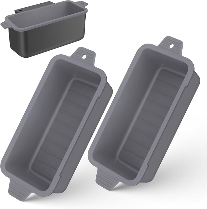 2 PCS Silicone Grease Cup Liners for Blackstone 36 28 22 17 Inch Griddle,Reusable Grease Catcher Cup Liner Grill Grease Tray,Durable Drip Pans Blackstone Griddle Accessories,Green