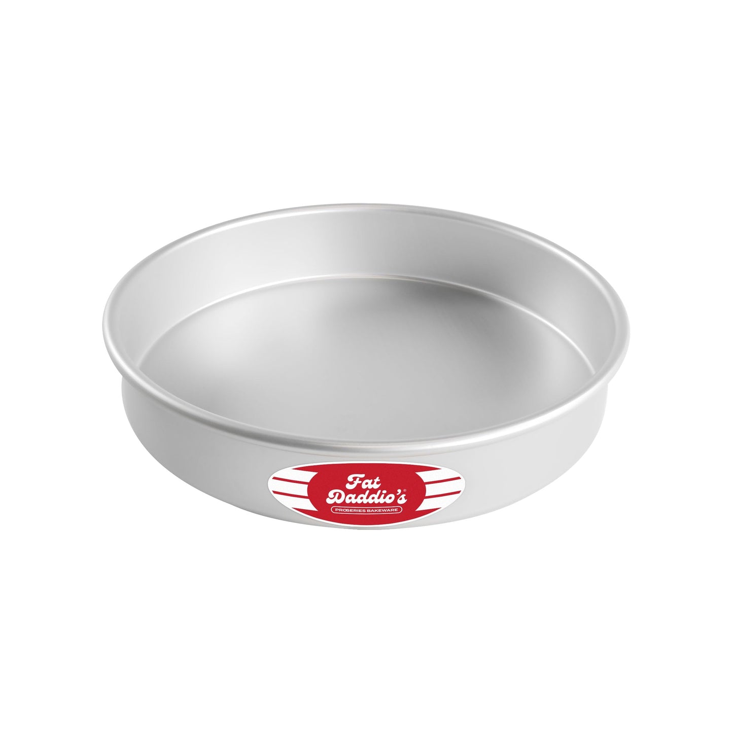 Fat Daddio's Anodized Aluminum Round Cake Pans, 2 Piece Set, 5 x 2 Inch