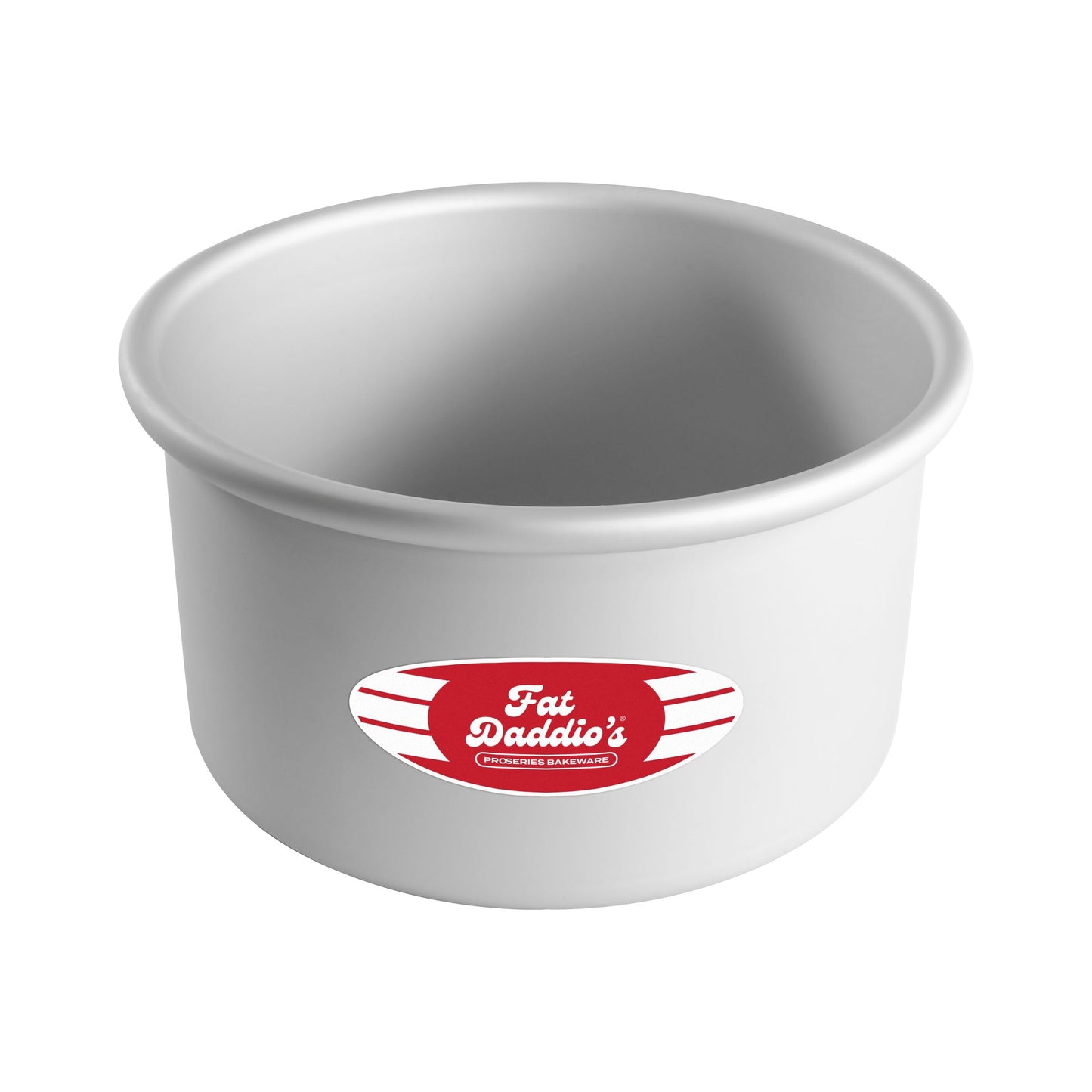 Fat Daddio's Anodized Aluminum Round Cake Pans, 2 Piece Set, 5 x 2 Inch