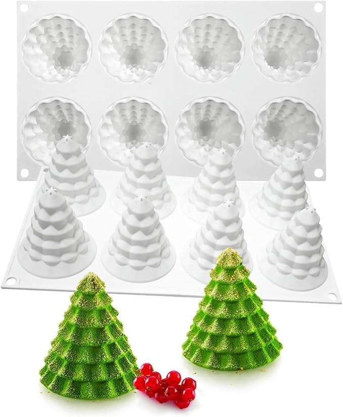 TUKE Silicone Chocolate Candy Molds Non-stick Daisy Flower Silicone Baking Mold BPA Free, Gummy Molds Silicone Candy Mold For Chocolate Cake Jelly Pudding Handmade Soap Mould (Daisy Flower L)