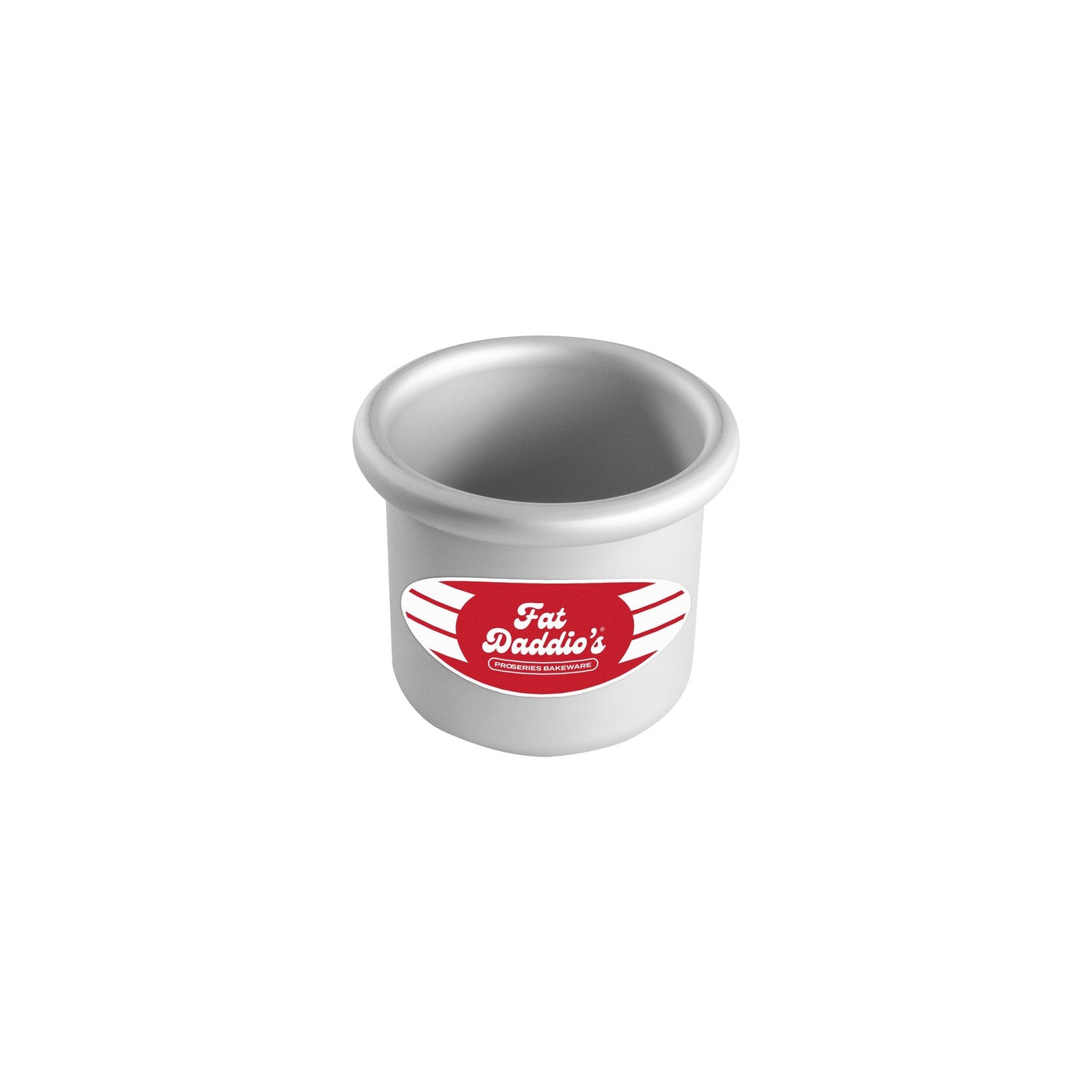 Fat Daddio's Anodized Aluminum Round Cake Pans, 2 Piece Set, 5 x 2 Inch