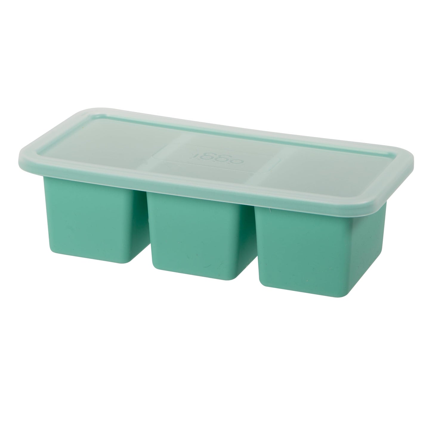 OGGI Prep & Portion Silicone Freezer Trays with Lid - Freezer Molds for Food, Ice Cube Tray, Food Prep Containers, Freezer Storage Containers, for Soup, Smoothie Cubes, Broth, Leftovers - 2 Cup x2
