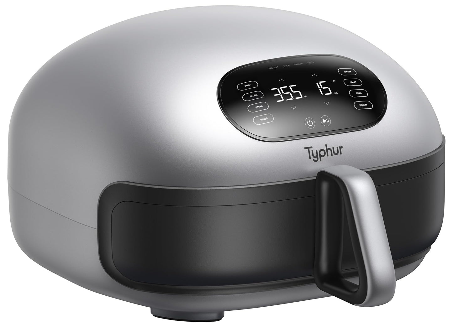 Typhur Dome 2 Large AI Smart Air Fryer, 15-in-1 Dual Heating, Self-Cleaning