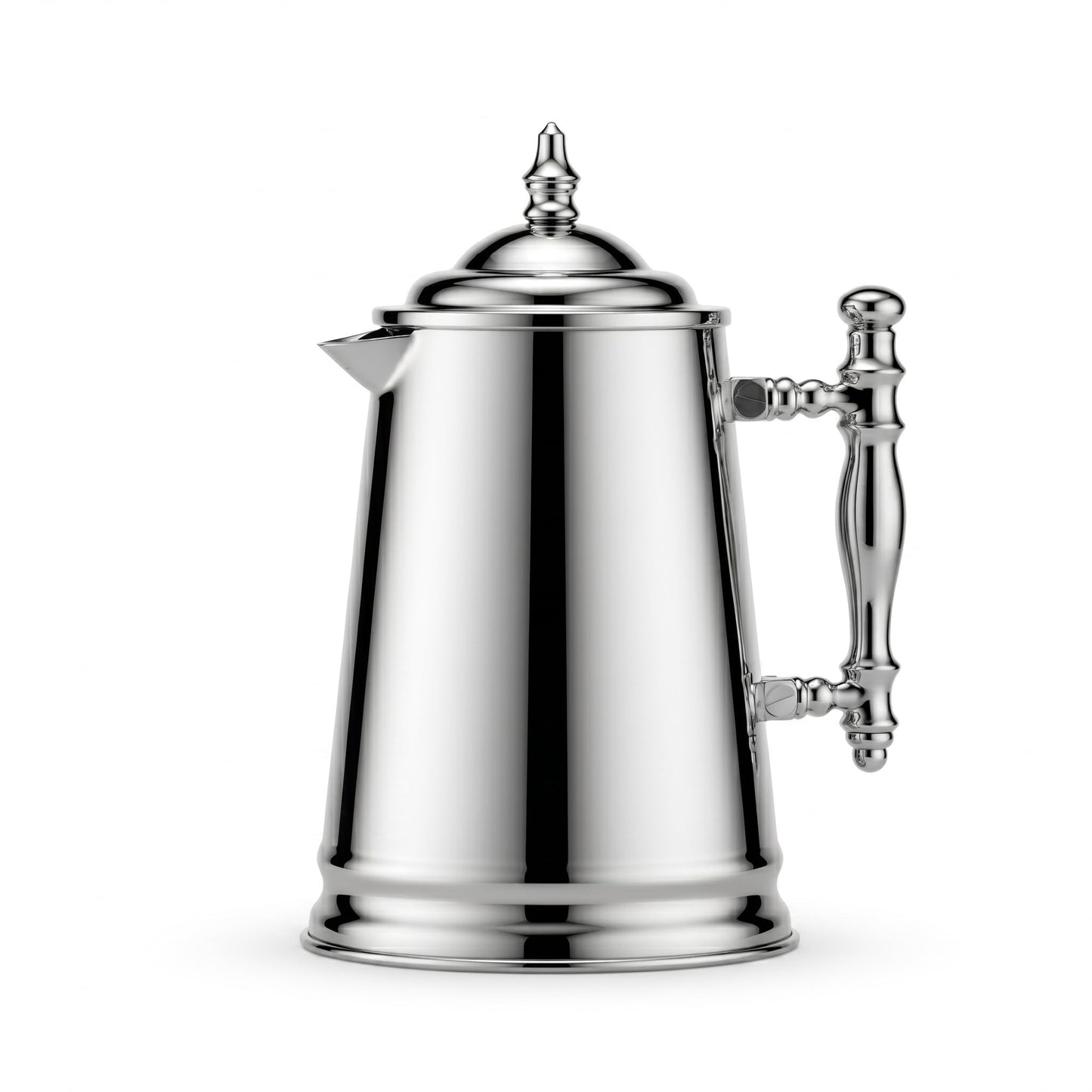 Francois et Mimi Vintage-Style Stainless Steel French Coffee Press, 34-Ounce