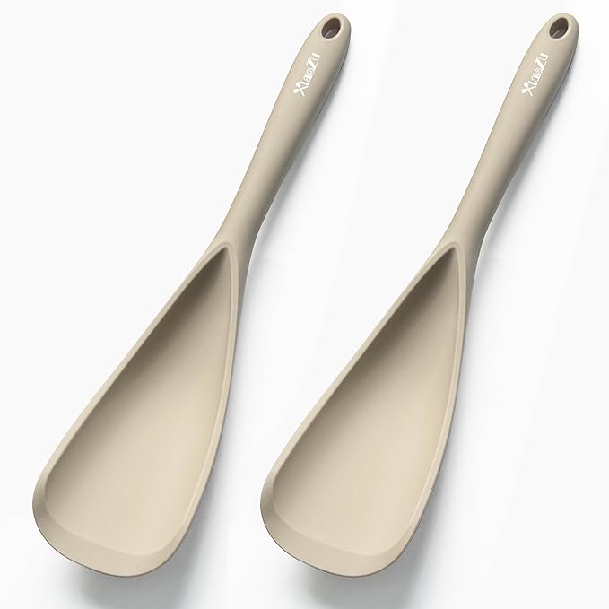Silicone Cooking Spoon Spatula For Non-stick Cookware,12.6" Starry Blue