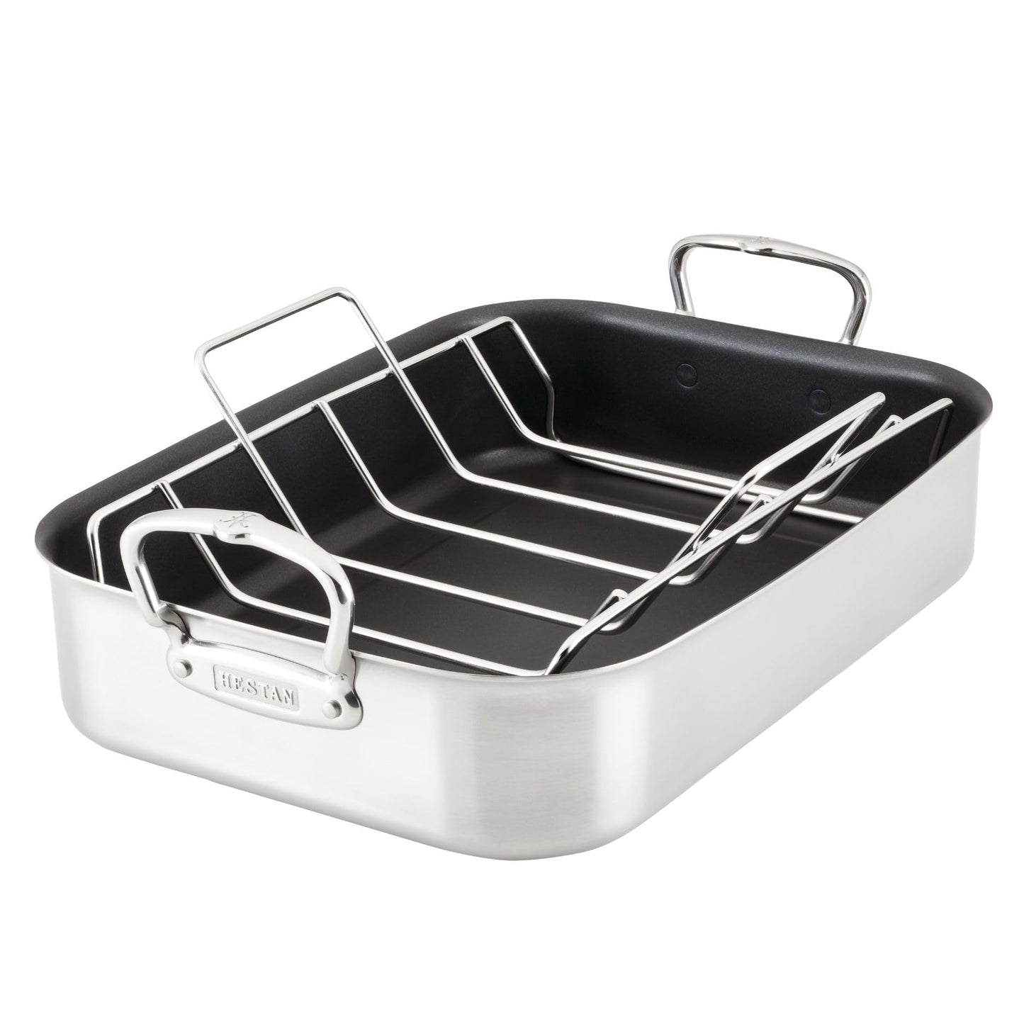 Hestan Provisions 8-Quart Stainless Steel Pasta Insert and Steamer Basket - Fits 8 Qt Stock Pots, 18/10 Stainless Steel, Dishwasher Safe