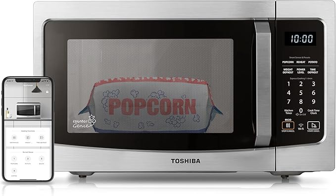 TOSHIBA Microwave Oven with Smart Sensor, 1.6 Cu.Ft, 1200W