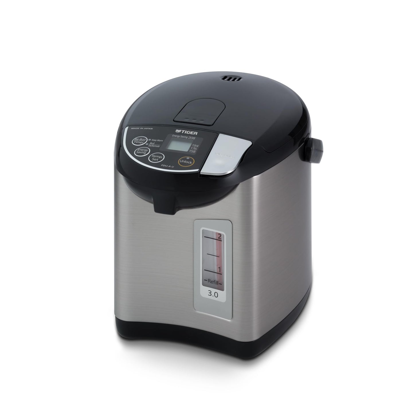 Tiger PDU-A40U Electric Water Boiler and Warmer (135 oz, Black)
