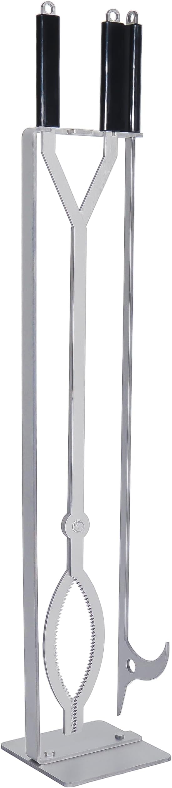 CKLT 40in Stainless Steel Fire Pit Tool Set with Stand