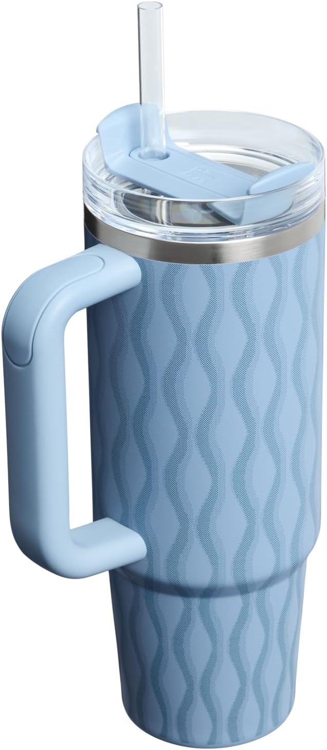 STANLEY The Quencher H2.0 FlowState™ Tumbler (Box) 30 oz / 0.89 L Slate Blue Drift