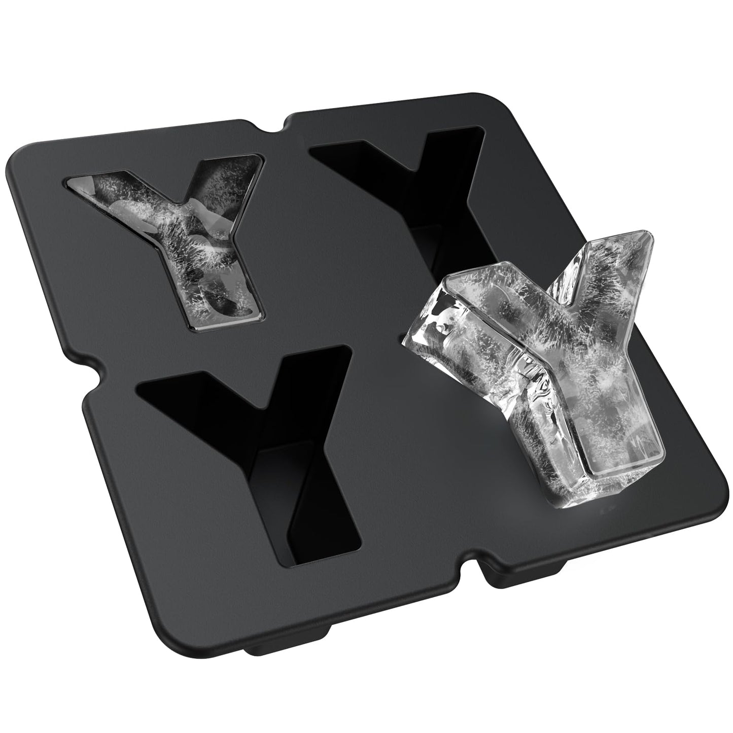 Customized Letter P Ice Cube Mold -Letter Silicone Ice Mold for Custom Ice Cube Mold and Baking Chocolate and Crafting Letter Molds, Ice Cube Molds for Cocktails & Whiskey with Custom Letters