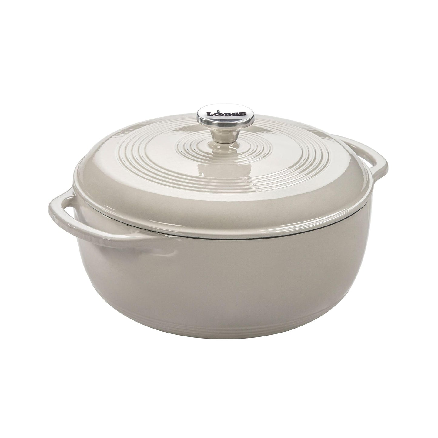 Lodge Essential Enamel Cast Iron Dutch Oven, 6 Quart, Lagoon
