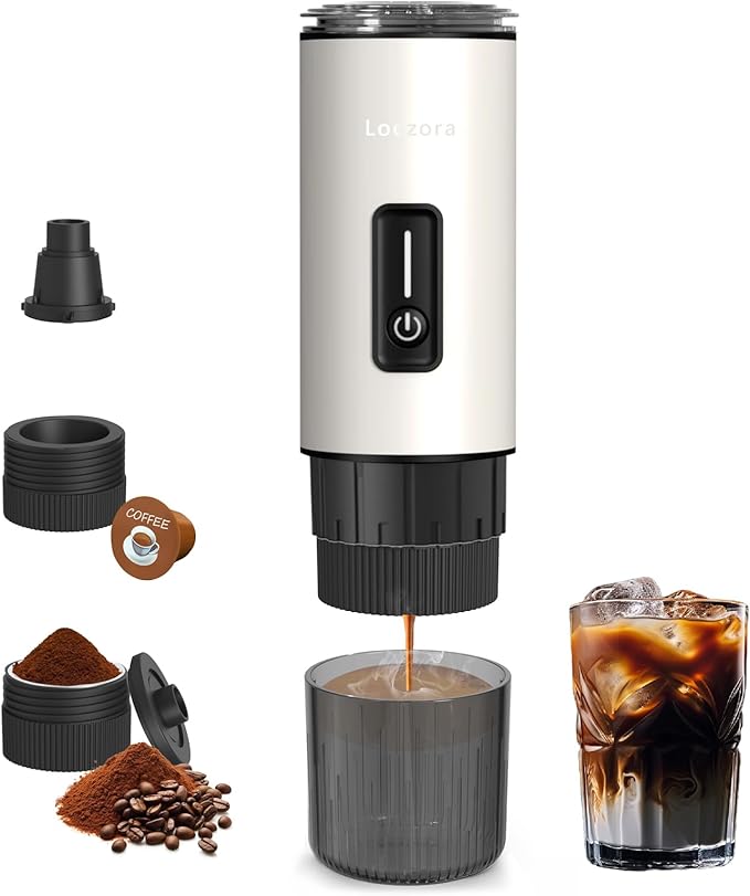 Loezora Portable Espresso Machine, 20Bar