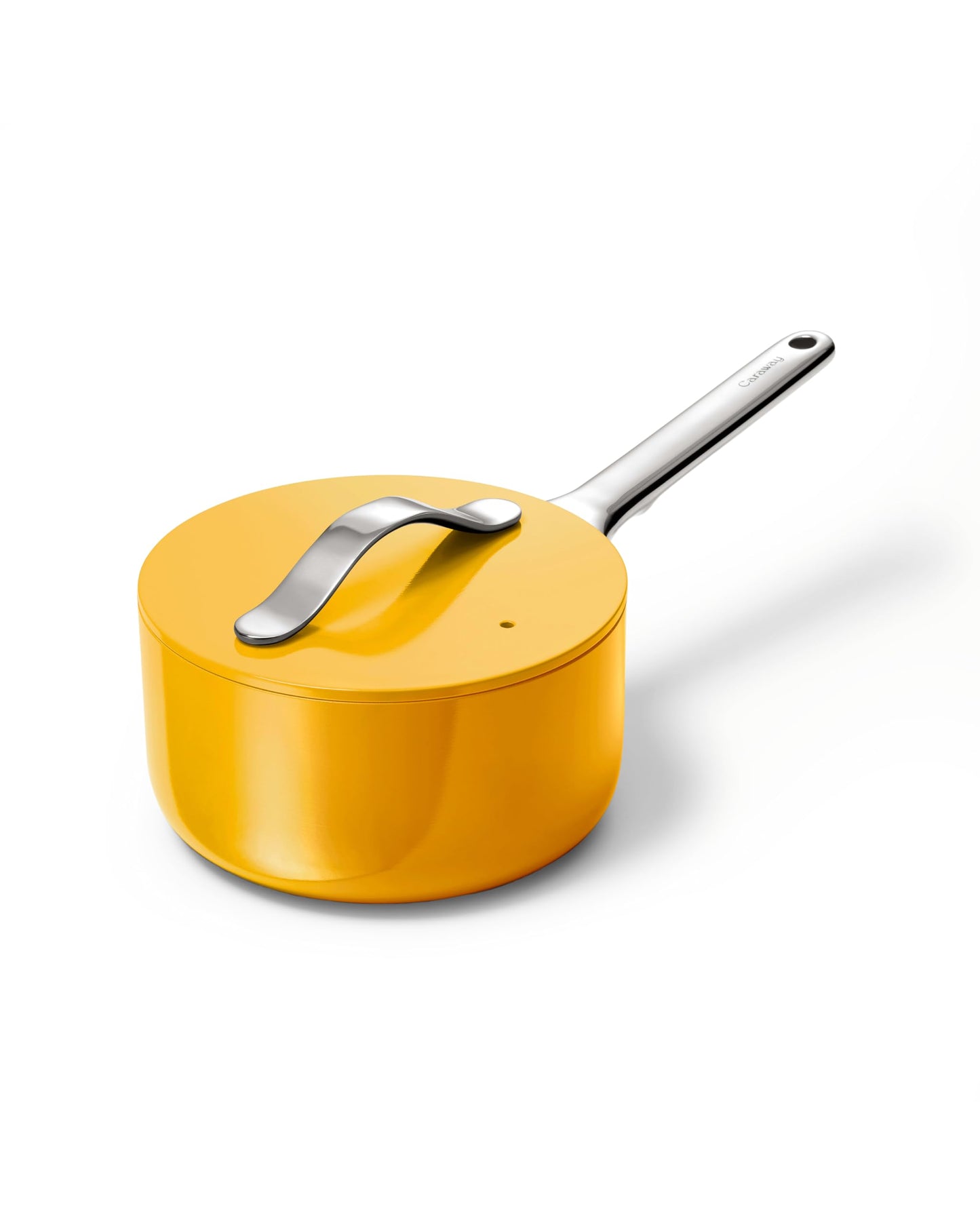 Caraway Non-Stick 1.75 qt Ceramic Sauce Pan with Lid