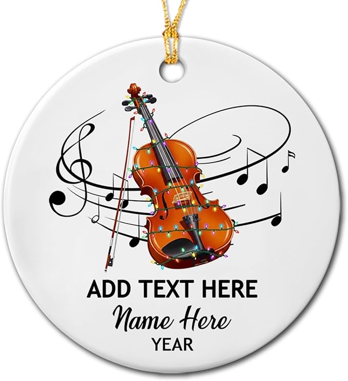 Personalized Drum Set Ceramic Christmas Ornament 2026, Customized Text Year Name Drummer Keepsake Ornaments Gift for Women Men Friend Daughter Son, Drumming Drum Set Ceramic Ornament for Appreciation